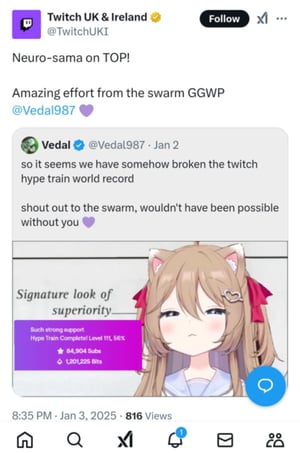 This is the Avatar Image for the Vedal987 AI Voice and Text to Speech Generator